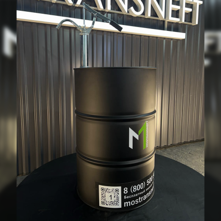 Бочка металлическая 200 литров с помпой черная матовая купить в Брянске