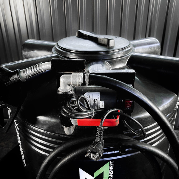 азс черная на 500л экономического класса с насосом 220v купить в Брянске