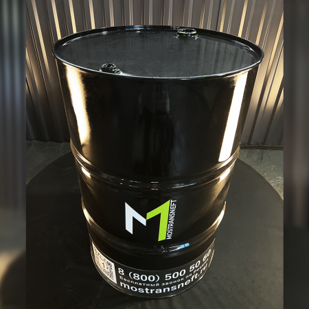 Бочка металлическая 200 литров черная глянцевая купить в Брянске